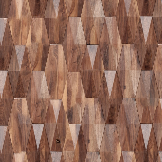 Brown Wood Carving 3D Model for Decoration