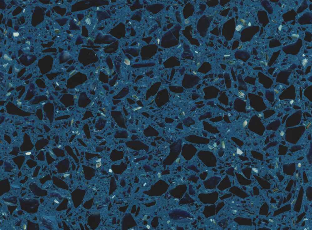 Black PBR Textured Floor Tile 3D Model for Modern Interiors