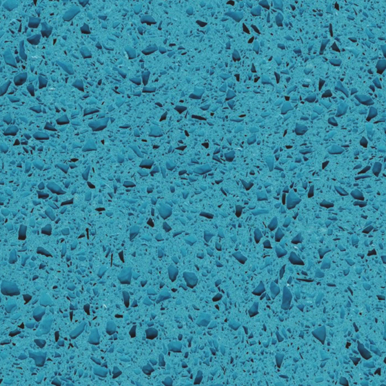 Hefeng Dark Color Inorganic Stone 3D Model in Blue