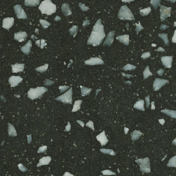 Dark Gray Inorganic Stone Floor Tile 3D Model
