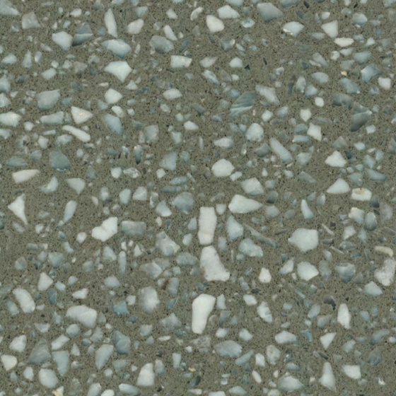 Chic Gray Inorganic Stone Floor Tiles 3D Model