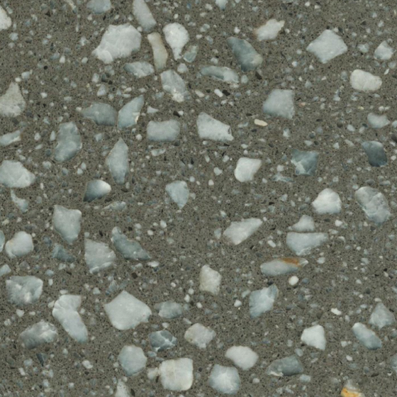 Gray Dark Color System Hefeng Inorganic Stone Floor Tile 3D Model