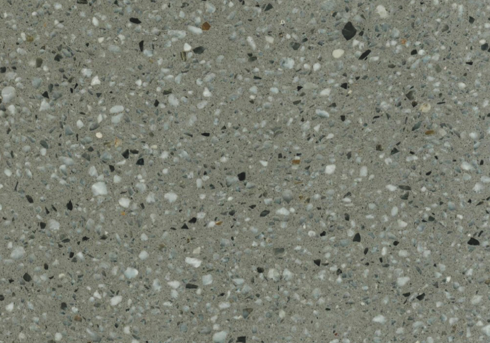 Dark Inorganic Stone Floor Tile 3D Model in Green Finish