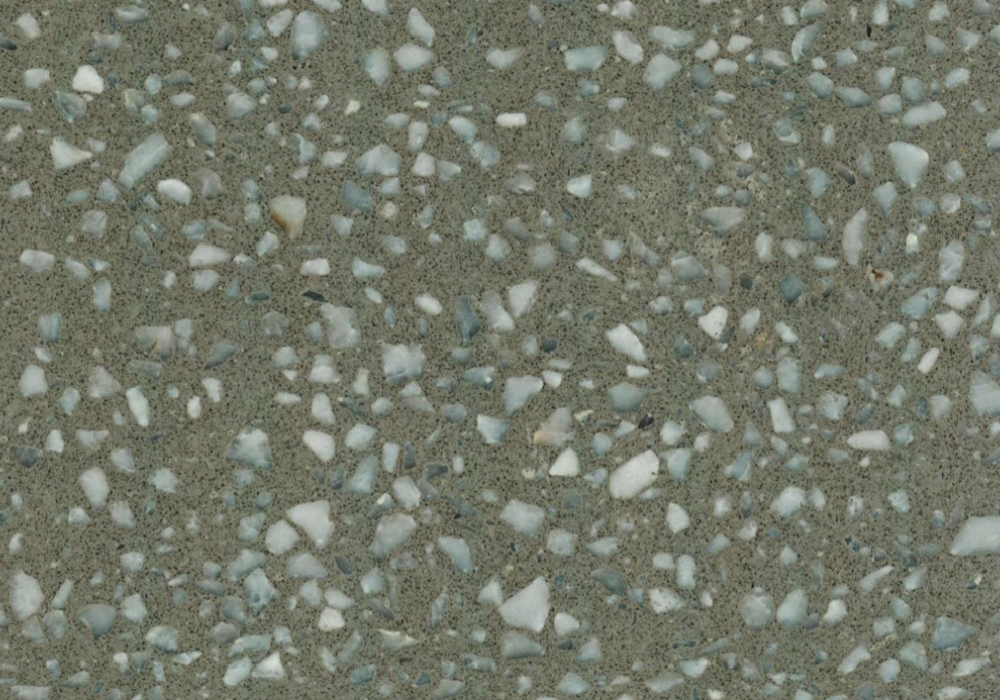 Dark Color Inorganic Stone 3D Model in Gray