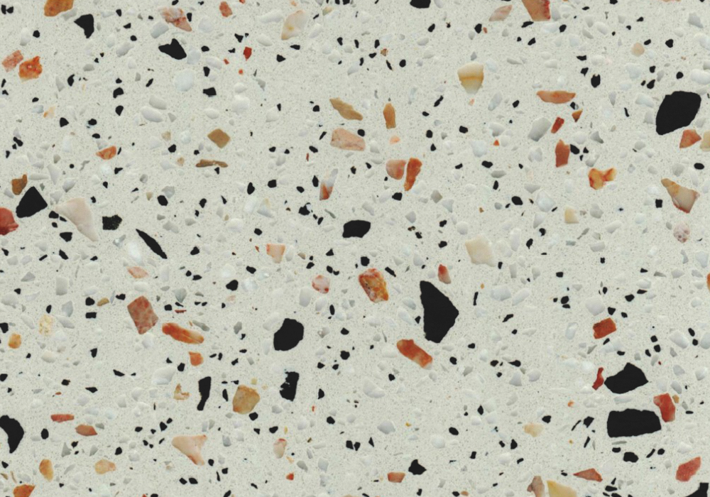 Hefeng Inorganic Stone Dark Color System 3D Model in Black
