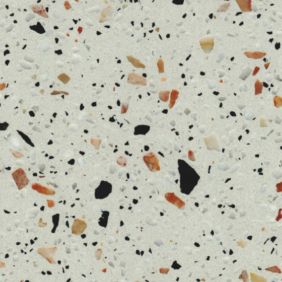 Dark Color System of Hefeng Inorganic Stone in Black for Flooring