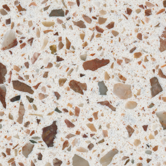 Hefeng Quartz Stone SLATE Series Tiles 3D Model in Brown