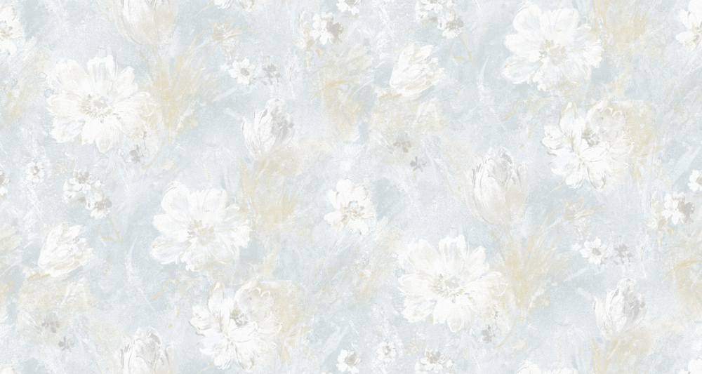New York-Flowers Scattered Everywhere-Seamless Wallpaper-NY5915