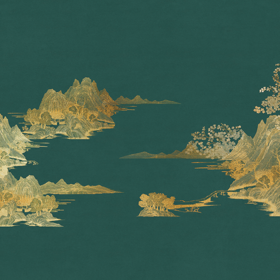 Beetle Inca Embroidery Wallpaper 3D Model