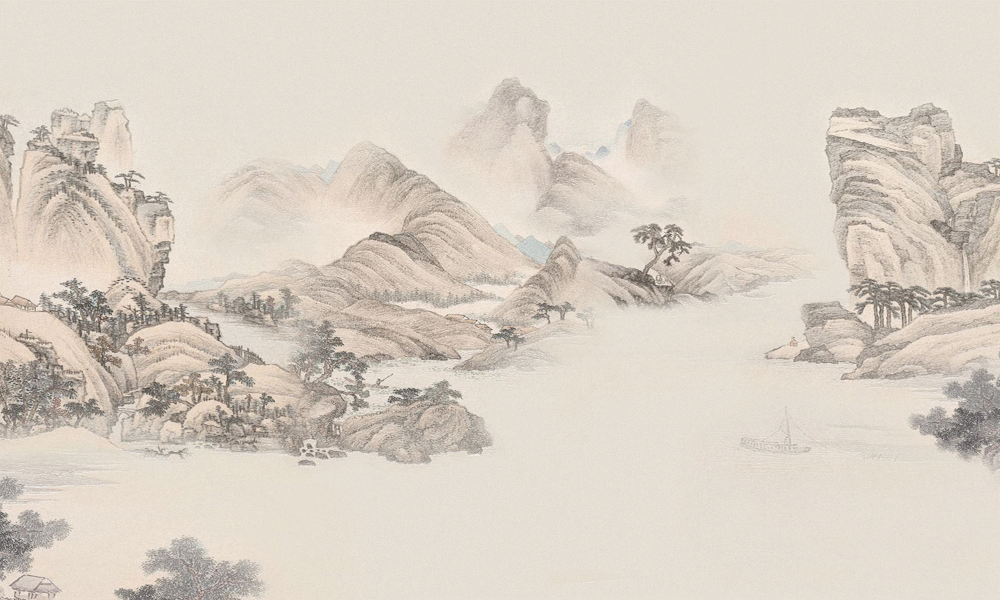 Art Xuan Mural New Chinese Style Landscape