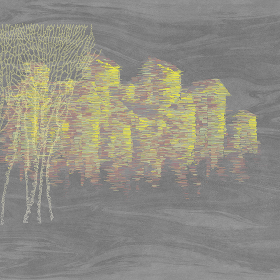 Beetle Inca Embroidery Wallpaper Wall Covering 3D Model