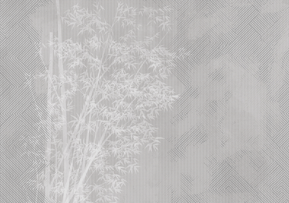 Beetle Inca embroidery-wallpaper wall covering