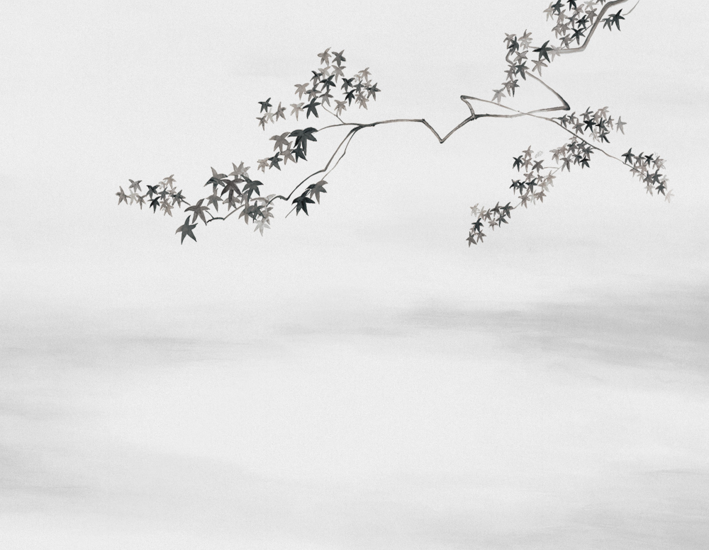 Beetle Inca embroidery-wallpaper wall covering