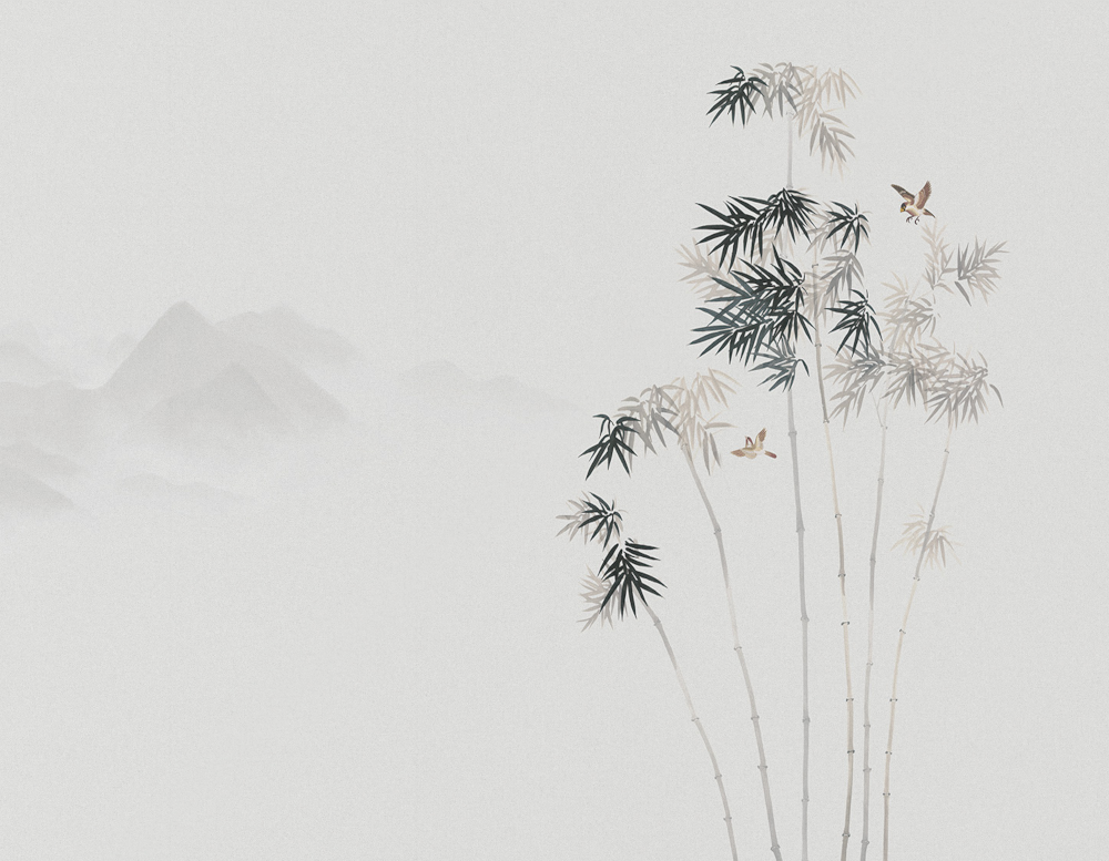 Beetle Inca Embroidery Wallpaper 3D Model in Earth Color