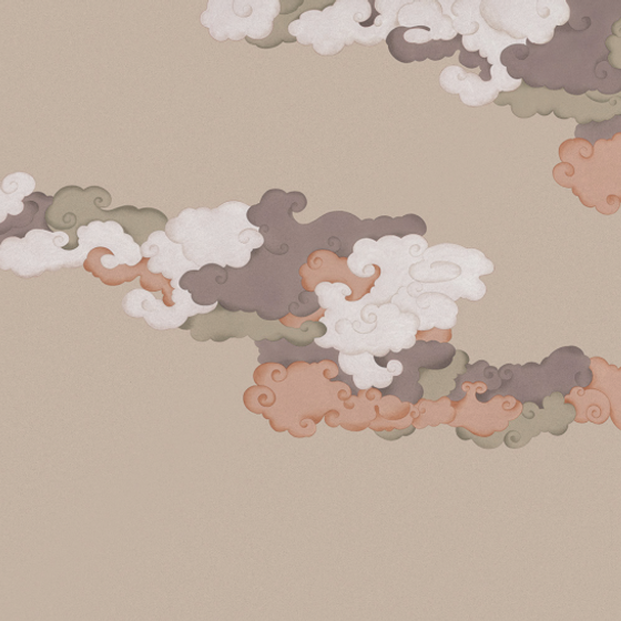 Beetle Mural Chinese Landscape G22005K-C Wallpaper Fabric