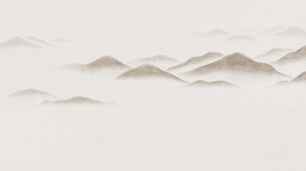 Beetle Mural Chinese Landscape G22015K-D Wallpaper Fabric