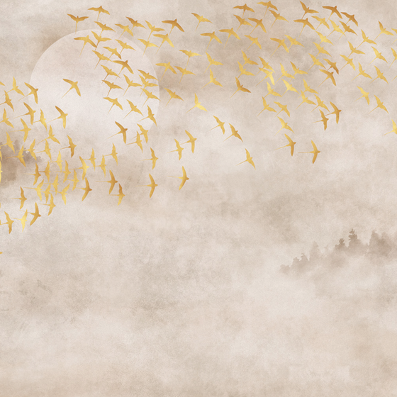 Beetle Inca Embroidery Wallpaper 3D Model