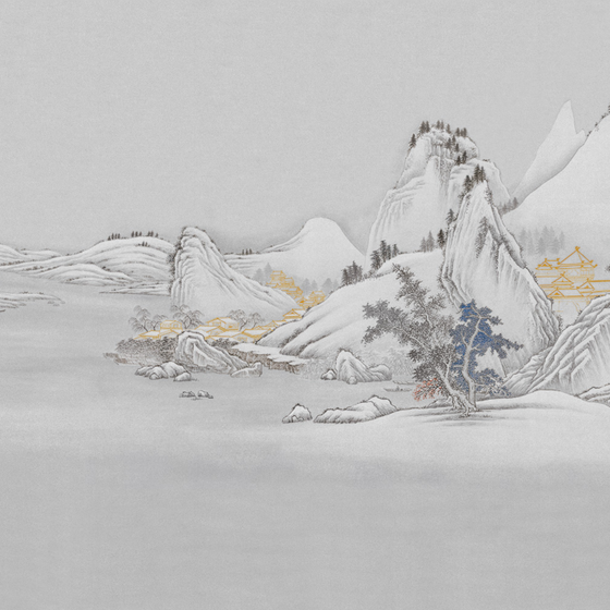 Beetle Inca Embroidery Wallpaper 3D Model