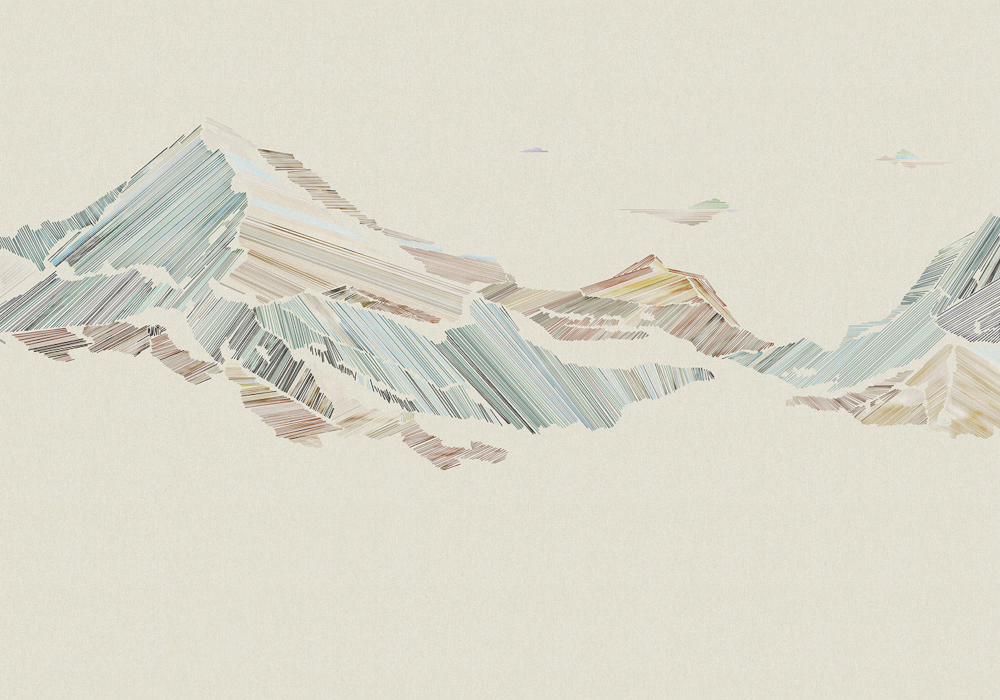 Beetle Inca embroidery Chinese landscape CX22004-A wallpaper wall fabric