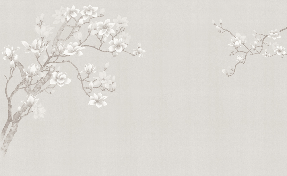 Beetle Mural Chinese Landscape G22018K-D Wallpaper Fabric