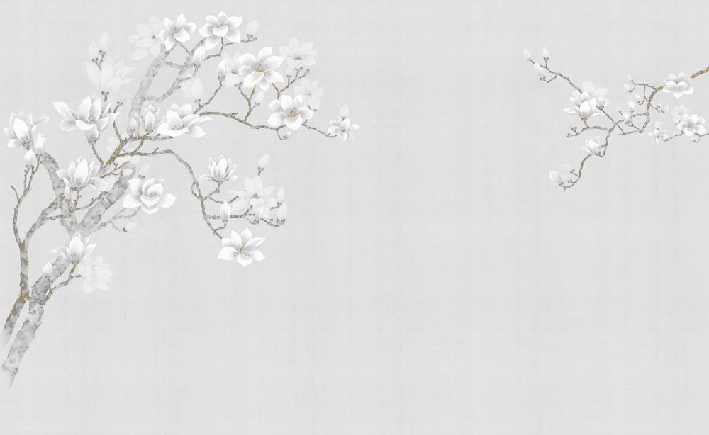 Beetle Mural Chinese Landscape G22018K-C Wallpaper Fabric