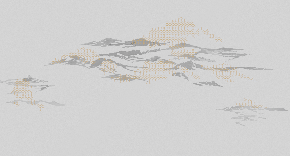 Beetle Mural Chinese Landscape G22047K-C Wallpaper Fabric