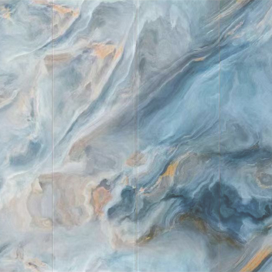 Van Gogh Impression 3D Model in Blue for Artistic Touch