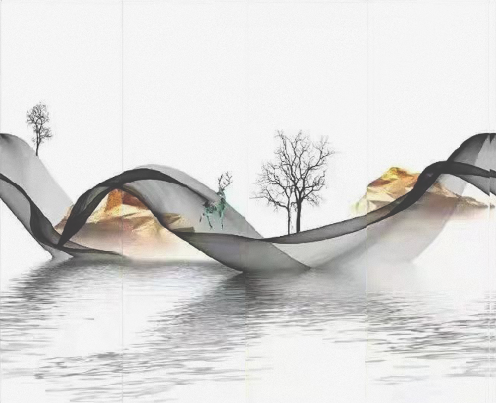 Water town in the dream