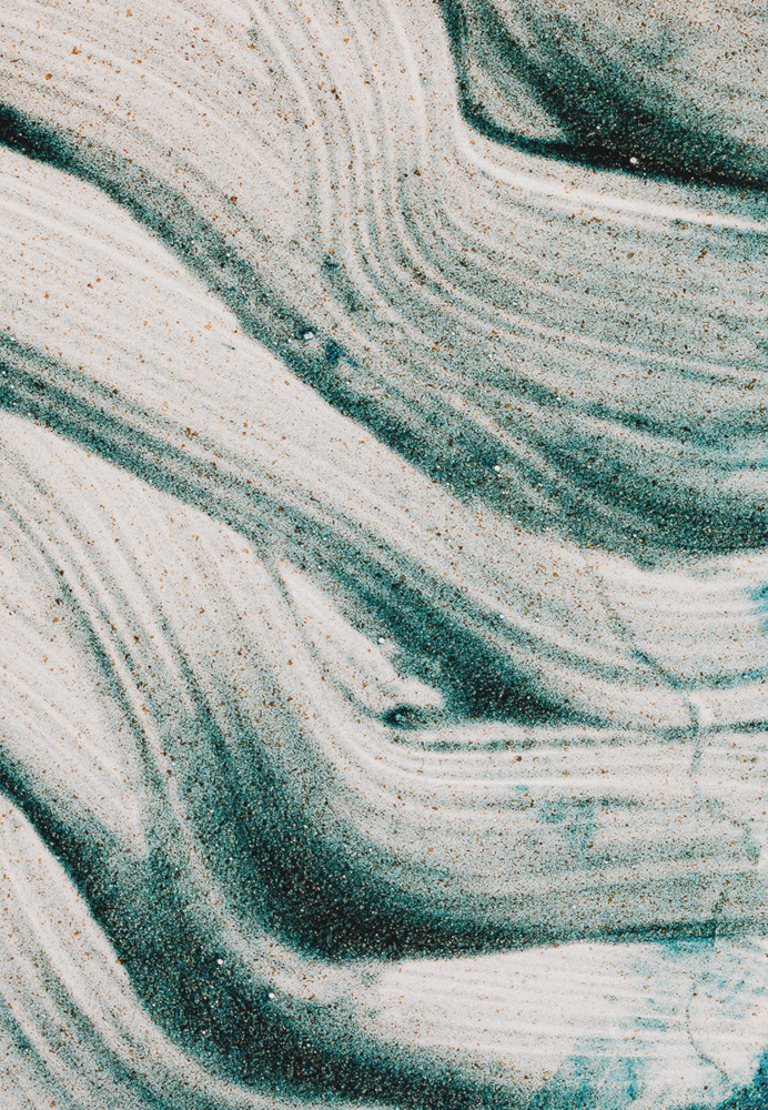 Abstract Wave Pattern Sand Gold Texture Wallpaper - Seamless Wall Fabric Custom Art Mural