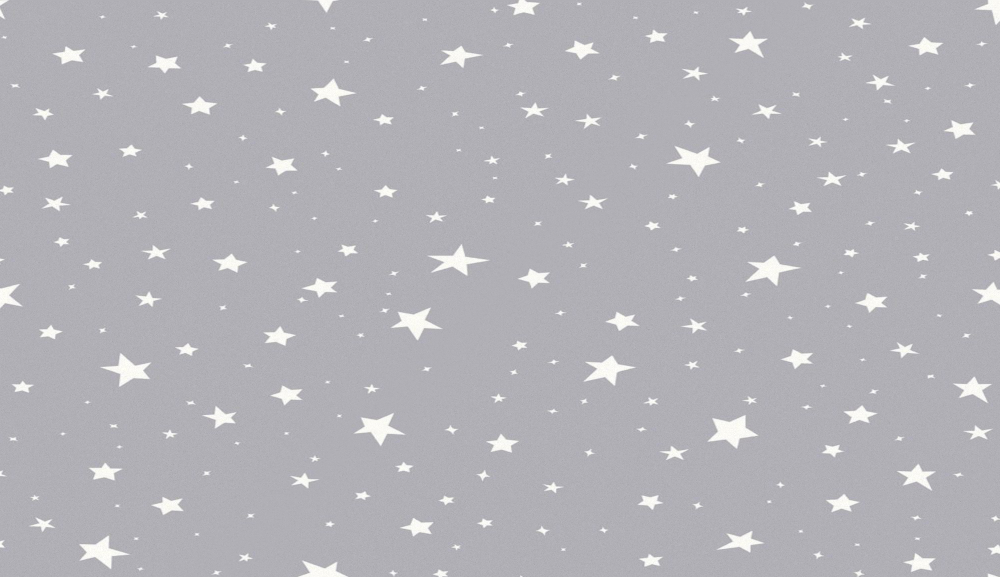 Art Xuan Mural Gray Wall Fabric - Children's Room Star Custom Wallpaper