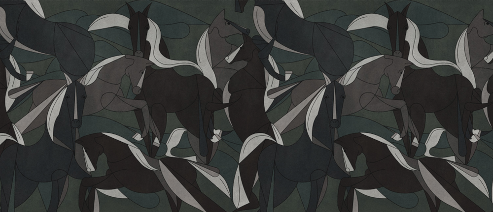 Beetle mural modern texture PX0051K-A wallpaper wall covering