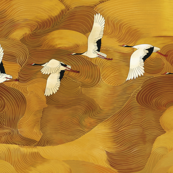 Beetle mural Chinese texture PZ0007K-A wallpaper wall covering