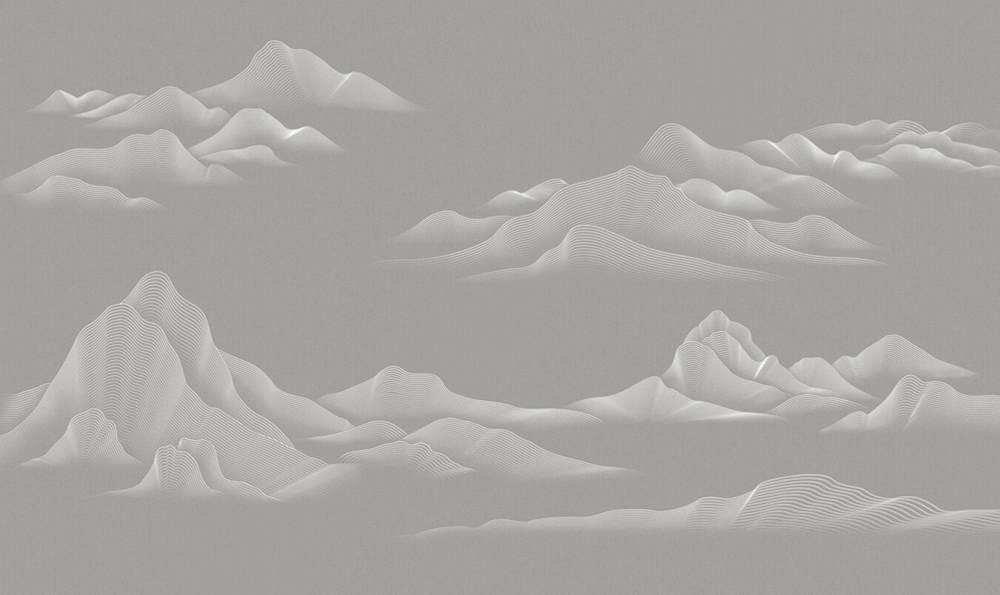 Beetle Mural Chinese Landscape Texture PZ0009K-B Wallpaper Wall Covering