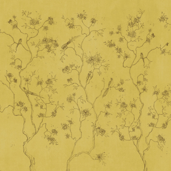 Rustic Wood Color Wallpaper 3D Model