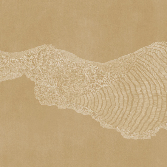 Brown Beetle Mural Modern Texture Wallpaper 3D Model