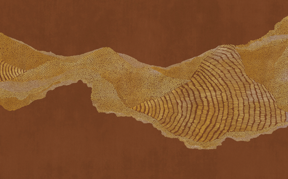 Beetle mural modern texture PZ0019K-C wallpaper wall covering