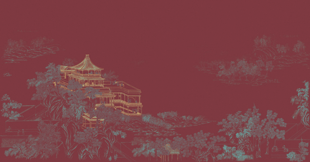 Beetle mural Chinese texture PZ0016K-E wallpaper wall covering