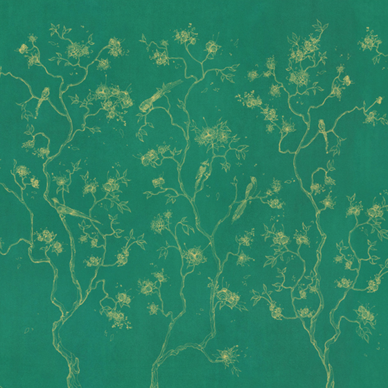 Green Beetle Mural Wallpaper 3D Model