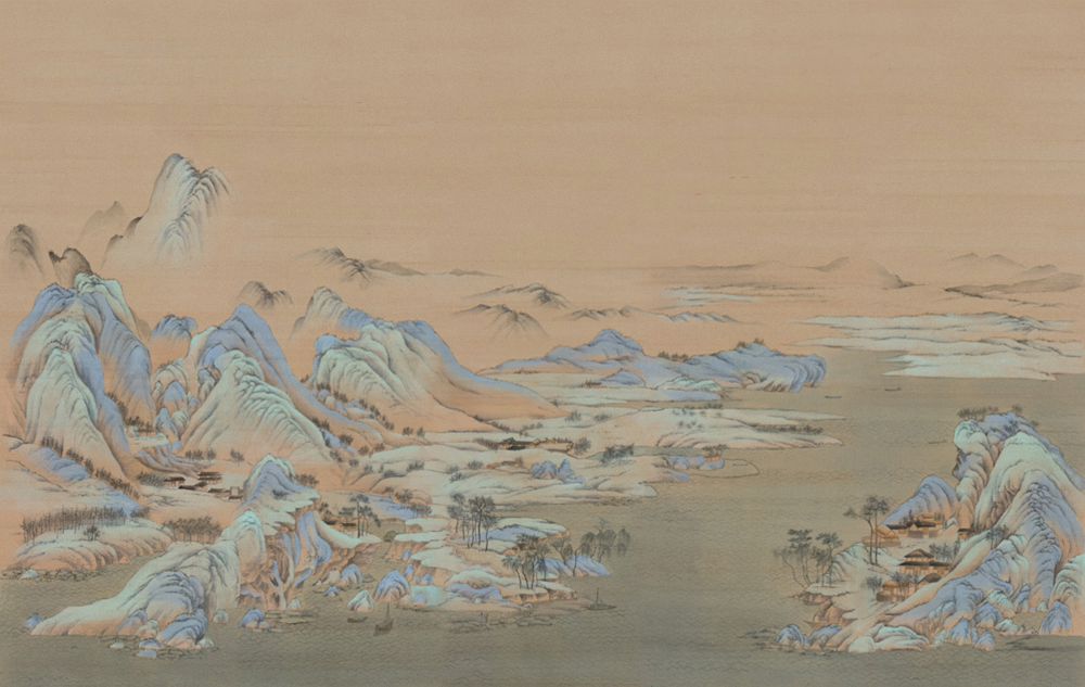 Beetle mural Chinese texture PZ0034-A wallpaper wall covering