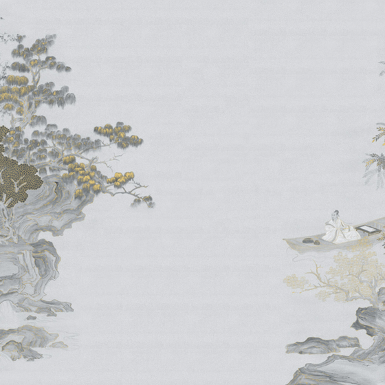 Beetle Mural Wallpaper 3D Model in Purple Texture