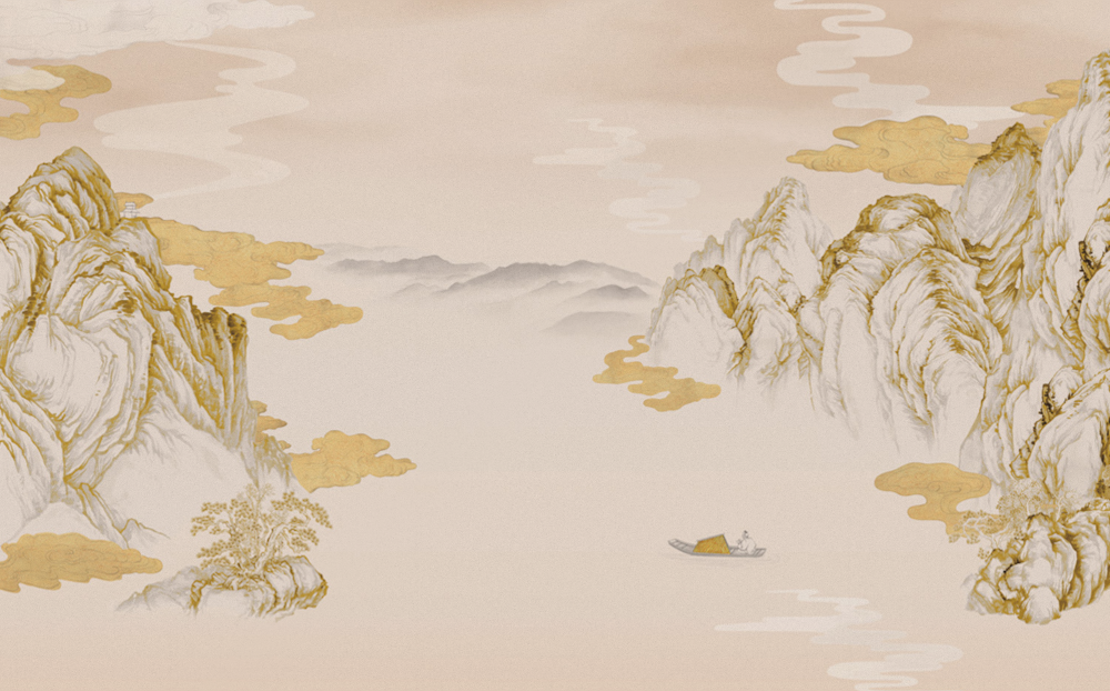 Beetle mural Chinese texture PZ0020K-A wallpaper wall covering