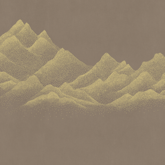 Beetle Mural Wallpaper 3D Model in Brown