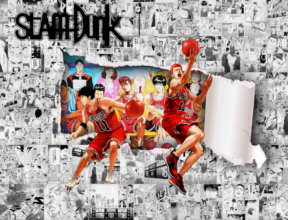 [Japanese version] Slam Dunk-03-length 418-height 280