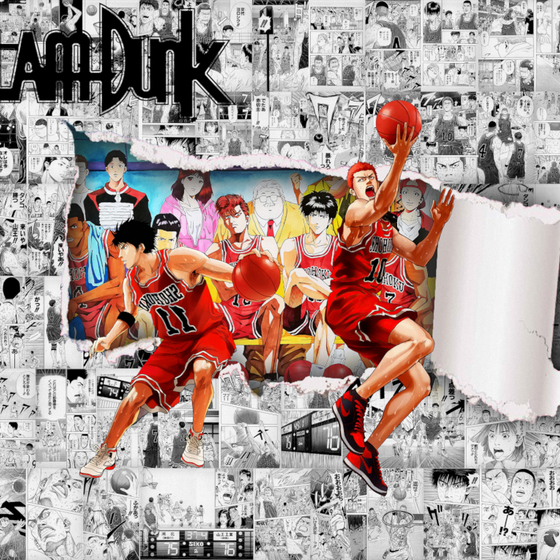 [Japanese version] Slam Dunk-03-length 418-height 280