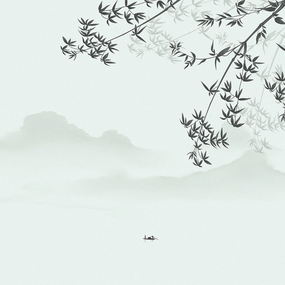 Jia Blue Wall Cloth 3D Model for Background