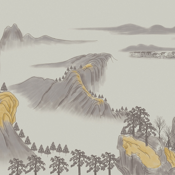 Wood Color Wall Cloth 3D Model for Elegant Backgrounds