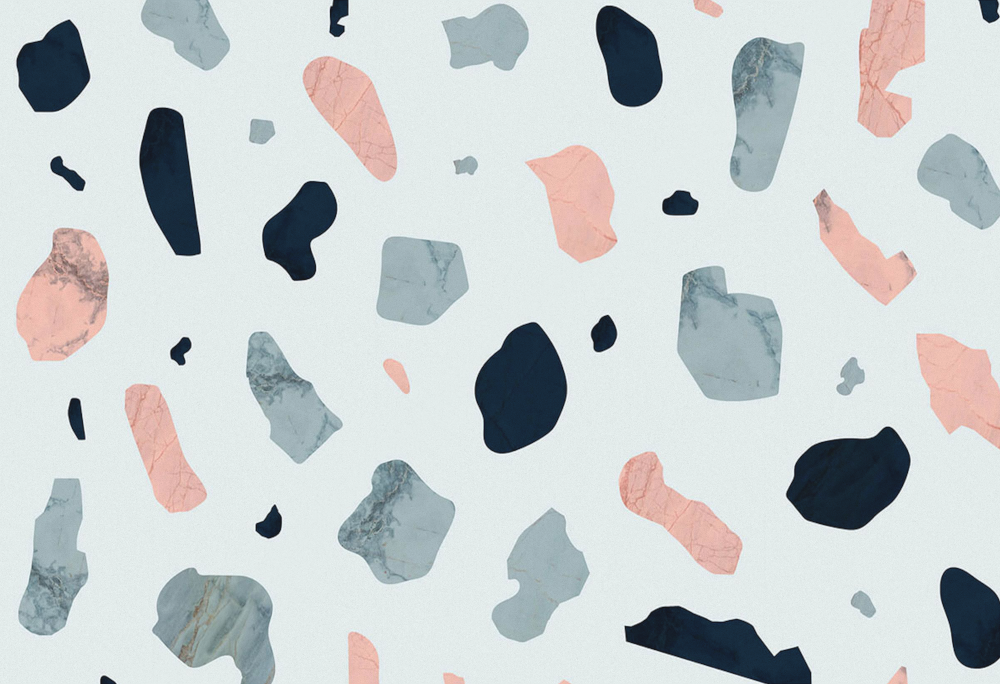 Abstract Color Block Hand-Painted Small Animal Wallpaper Custom Yixuan Mural Watercolor Jungle Cute Background Wall Pattern Wall Fabric