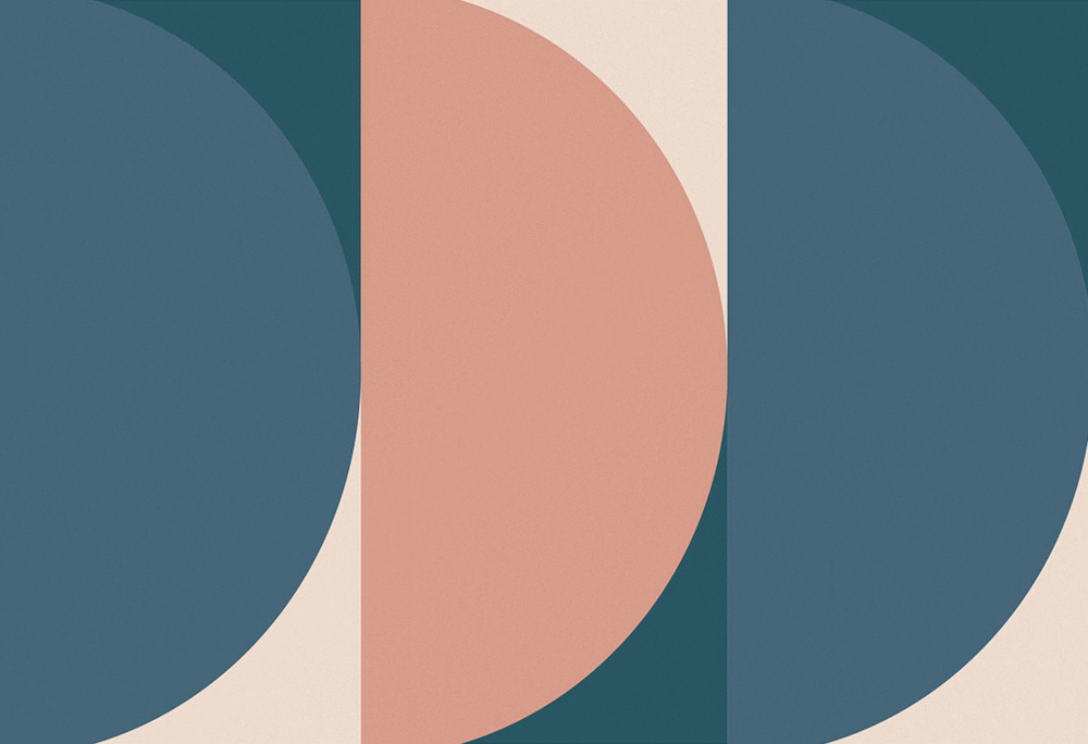 Custom Hand-Painted Geometric Animal Wallpaper - Watercolor Jungle