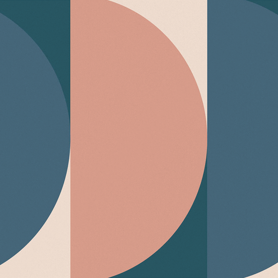 Custom Hand-Painted Geometric Animal Wallpaper 3D Model
