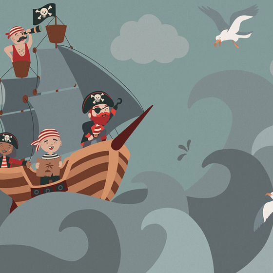 Custom Hand-Painted Small Animal Wallpaper 3D Model